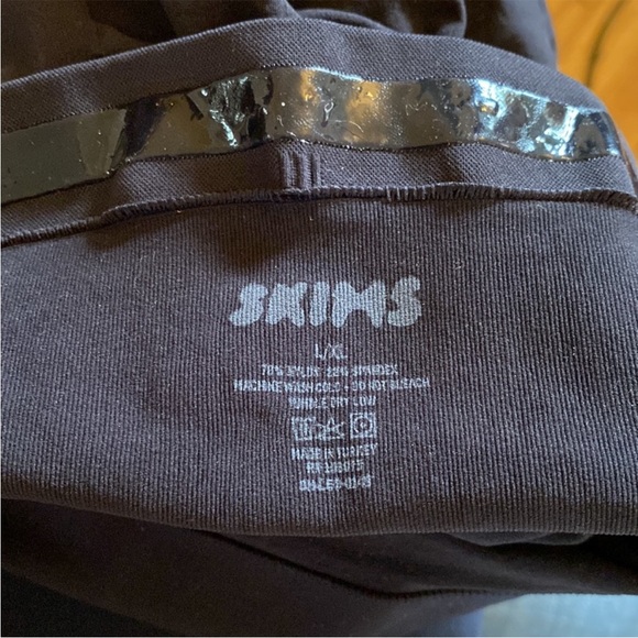 SKIMS ONYX MATERNITY LONG SCULPTING L/XL new out of box - Picture 4 of 4